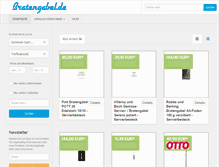 Tablet Screenshot of bratengabel.de